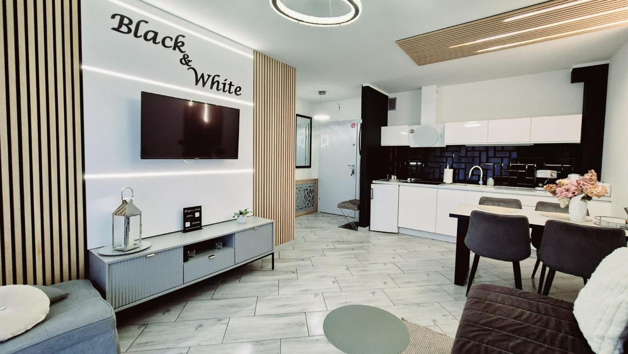 Apartament Black-White Mielno  Exteriör bild